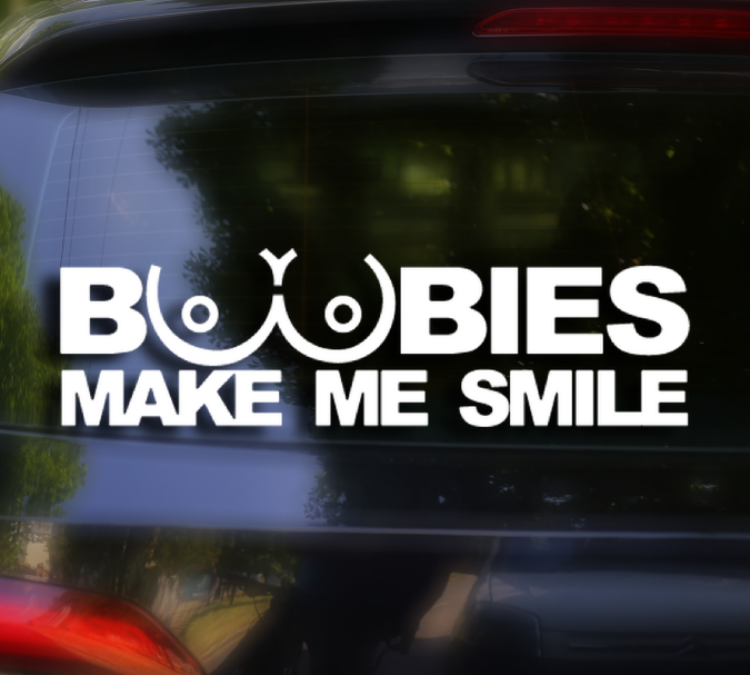Boobies make me smile