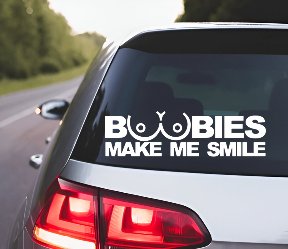 Boobies make me smile