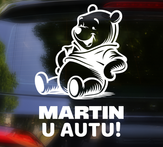 Beba u autu WINNIE POOH