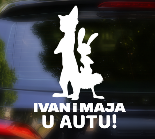 Beba u autu ZOOTOPIA